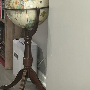 Vintage Style Globe with Stand